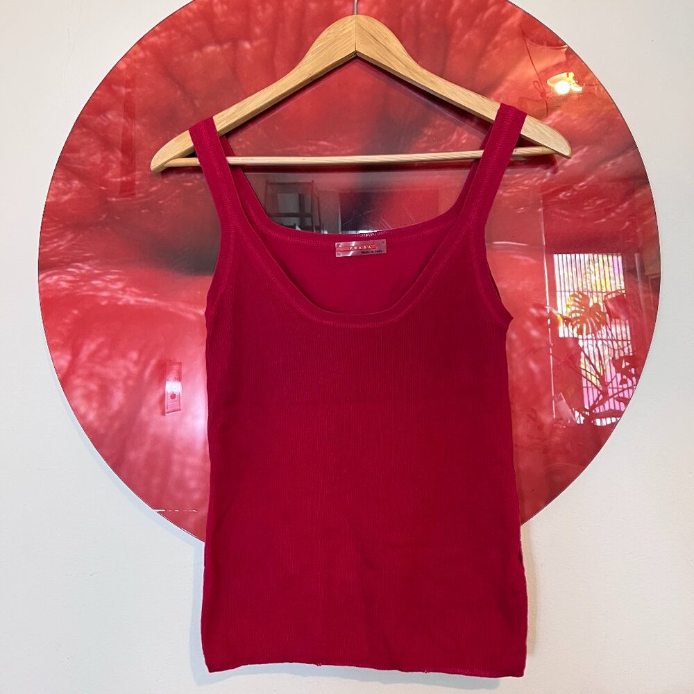 Prada vintage knit top